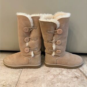 UGG Sand Tall Boots with Buttons